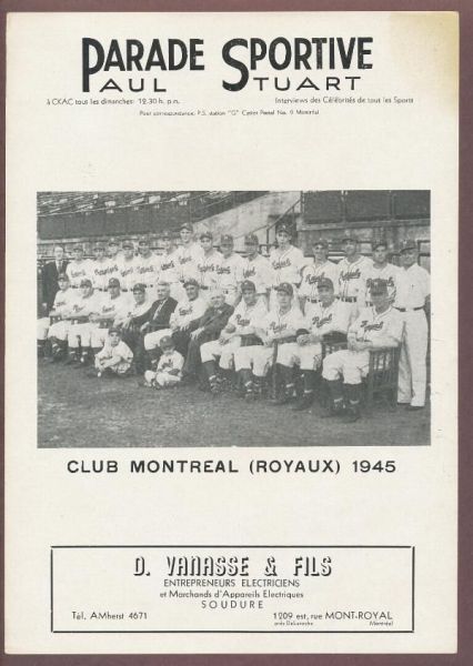 1945 Montreal Royaux 2